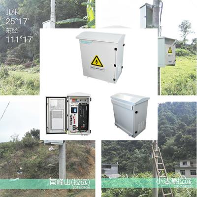 China 13.3KG IP55 Outdoor Cabinet 60VDC Outdoor Solar Power UPS System for sale