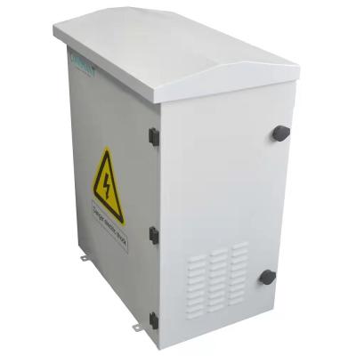 China 48VDC Lithium Battery IP55 Outdoor Cabinet Heat Insulation Integrated UPS Cabinet for sale