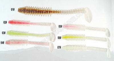 China New design  3.0g 7.0cm artifical soft fishing lure for sale