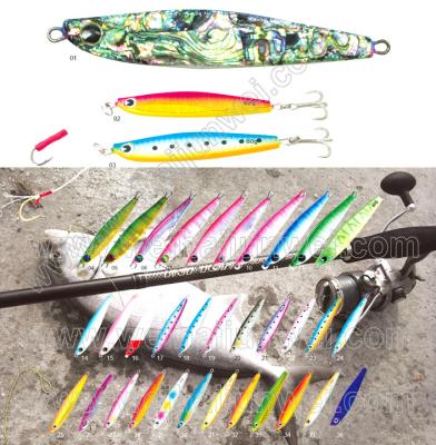 China New design best sale 40.0g 9.5cm lead fishing lure for sale