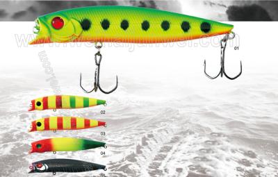 China New design best sale 14.5g 11cm plastic wobber fishing lure for sale
