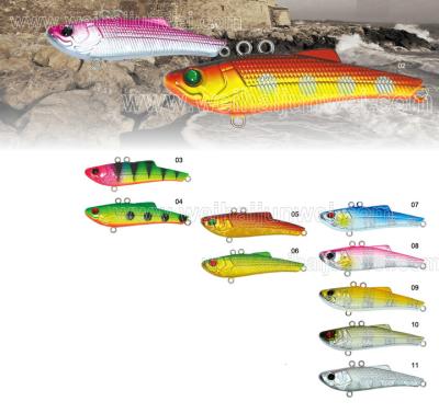 China New design best sale 7g 7cm plastic wobber fishing lure for sale