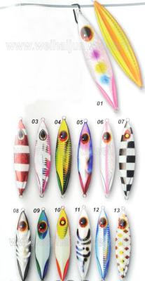 China New design best sale 60g~200g lead metal jig fishing lure/metal lure for sale