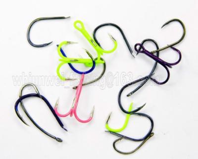 China Gold , black,silver, blue,brown Muti-colors fishing hooks for sale