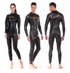 China Wetsuit for diving 3.5mm black color for sale