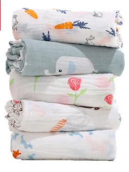 China Wholesale custom high quality,Newborn baby sleep swaddle soft muslin swaddle blanket for sale