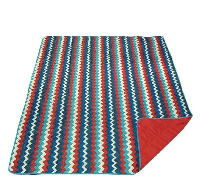 China balanket wasserdichte weiche Steppdecken-Decke für das Kampieren, gesteppte Picknick-Decke zu verkaufen