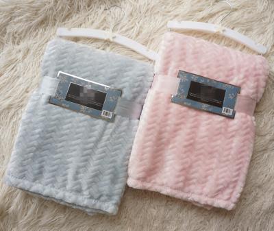 Китай Небольшое одеяло для младенца, одеяло фланели стиля жаккарда хода детей детей продается