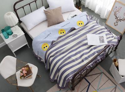 China Reizender Luxus steppte Bett-Decken-Bettdecken-König Size/Königin-Größe/natürliche Größe zu verkaufen