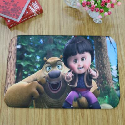 China Cartoon Digital Print Polyester Throw Blanket , Custom Warm Quilted Blanket for sale