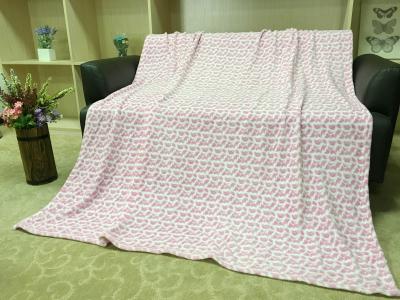 Китай Покрашенное облегченное одеяло фланели, нежность напечатало одеяло хода 100 полиэстер продается