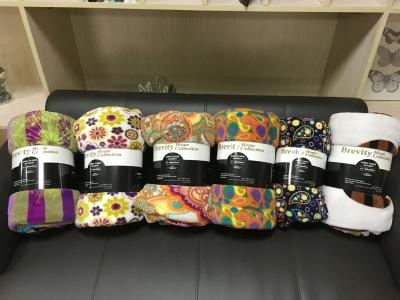 Китай Нежность одеяла печати фланели полиэстера супер, цветок напечатанные милые одеяла хода продается