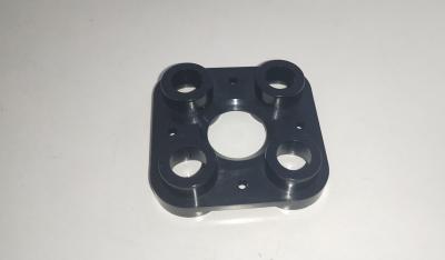 China OEM ABS Camera Plastic Base Parts Plastic Moulded Components TS16949 for sale