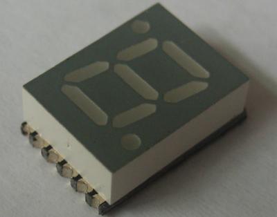 China o amarelo da montagem da superfície da exposição de diodo emissor de luz SMD do segmento do dígito 7 de 0,39 polegadas 1 ultra conduziu a exposição do número à venda