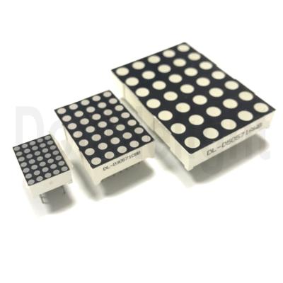 China 3.0mm Diameter 5×7 Ultra White 35 Dot Matrix LED 7 Segment Display ISO9001 for sale