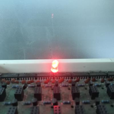 China Hyper Red AlGaInP Bi Color LED 5mm Lamp Indicator 75mW for sale
