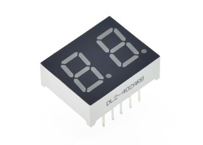 China SMD 0.50 inch 7 segment display 2 digit in Super Yellow/Green Common Anode for sale