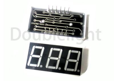 China 0.56 Inch  numeric led display Technical Data Sheet Pure Green 3 digit 7 segment led display for sale