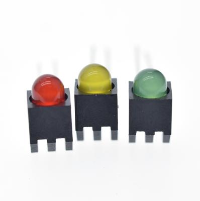 China 5MM BI- COLOR RIGHT ANGLE INDICATOR LED LIGHT COMPONENTS ALLNGAP CHIP for sale