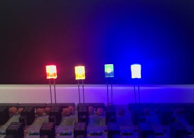 China Full Color high power light emitting diode 2.5×5mm Rectangular Without Flange for sale