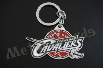 China Unique Custom Logo Metal Key Chains Novelty Keyrings Offset Printing Technique for sale