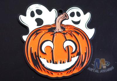 China Halloween Design Custom Glow In The Dark Medals For All Events for sale