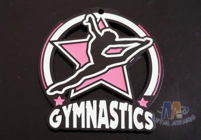 China Zinc Allloy Sports Marathon School Running Meta Gymnastics Glow In The Dark Custom for sale