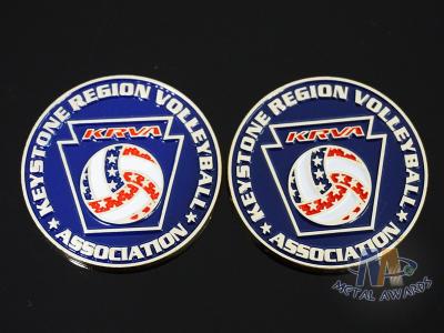 China Personalized Challenge Coins , US Air Force Challenge Coins Gold Silver Copper Plating for sale