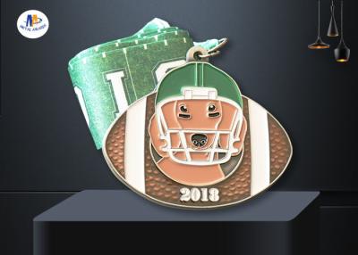 Cina Le medaglie del premio del metallo di forma dell'hockey in lega di zinco l'alta durevolezza della pressofusione in vendita
