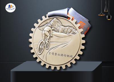 China antiguidade do efeito 3D que termina as medalhas conservadas em estoque de 70mm à venda