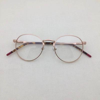 China Round ophthalmic eyeglass in titanium for fashion icon accessories for sale