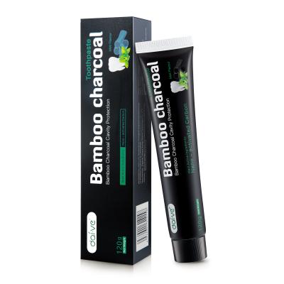 China Charcoal Teeth Whitening Black Toothpaste Fresh Mint MSDS certificate for sale