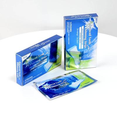 Chine Dents de gel de GMP 60g blanchissant la saveur 3d de menthe de bandes blanchissant des bandes à vendre