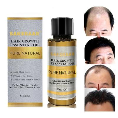 中国 ヘアー ケアのヘルスケアの液体の密な毛の成長の血清のためのSAKSRAARの精油30のMlの毛の精油 販売のため