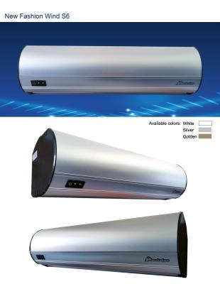 China Latest S6 Aluminum Series Centrifugal Type Air Curtain With Remote Control for sale