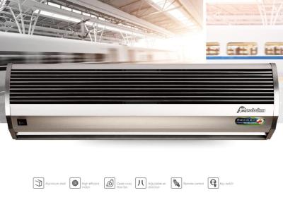 China Cortina de aluminio/del ABS de la cubierta de la puerta de la fan de aire que guarda el aire fresco del aire acondicionado interior en venta