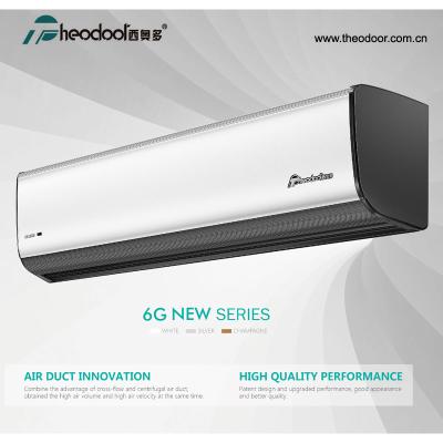 China Theodoor 6G Series Thermal Hot Wind Air Curtain With PTC Heater Elements for sale