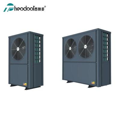 China Free Standing EVI Commercial Heat Pump / Domestic Hot Water And Floor Heat Pump Unit for sale