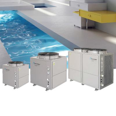 China Freestanding Swimming Pool Heat Pump Hot Water With Titanium Heating for sale