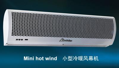 China 32 Inch  Heated Air Curtain , Commercial Window Mini Over Door Heaters for sale