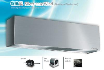 China Safety Stainless Steel 48 Inch Commercial Air Curtain For Restaurant Shop Sanitary Door for sale