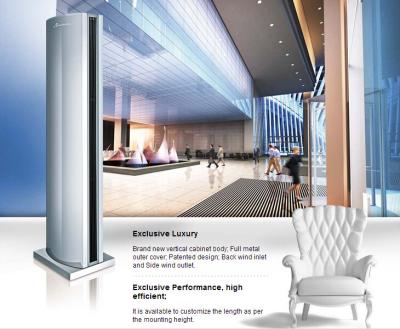 中国 高い等級の垂直ドアのためのステンレス鋼の熱くする空気カーテン高い3.5m 販売のため