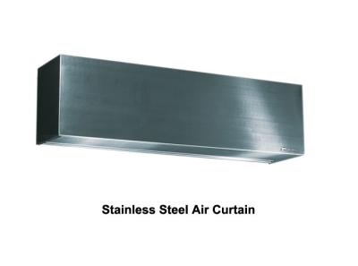 China High Grade Performance Stainless Steel Air Curtain For Hotel And Restaurant Door Entrance /Exit for sale