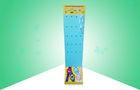 China One-side POP Cardboard Display Stands With Plastic Hooks For Haning Disney Kids Watches for sale