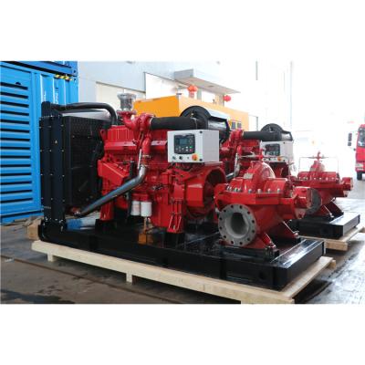 China Long Life Price Good Quality Cheap Diesel Fire Fighting Water Pump Set for sale