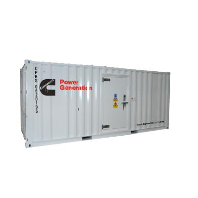 China Royal Industry Project Brand 1500kw 1875kva Soundproof Type Containerized Diesel Generator 50HZ 60HZ CCEC QSK38-G5 for sale