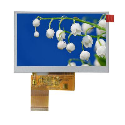 Китай Слепимость 109.4x69.15x3.0mm сенсорного экрана HDMI 480x272 RGB LVDS LCD анти- продается