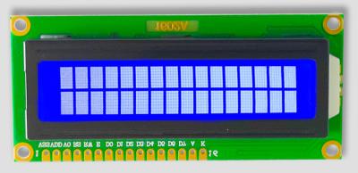 China O luminoso LCD industrial do diodo emissor de luz indica 16x2 a definição -30 à temperatura de armazenamento de +80°C à venda