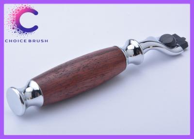 China Rosewood handle Mach 3 safety razors and shaving products for male for sale
