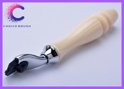 China Custom mach 3 handle , ivory razor handle for barber shop for sale
